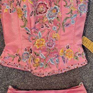 2 pc pink prom dress, Tiffany.